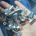 CNC milling aluminum pole clamp